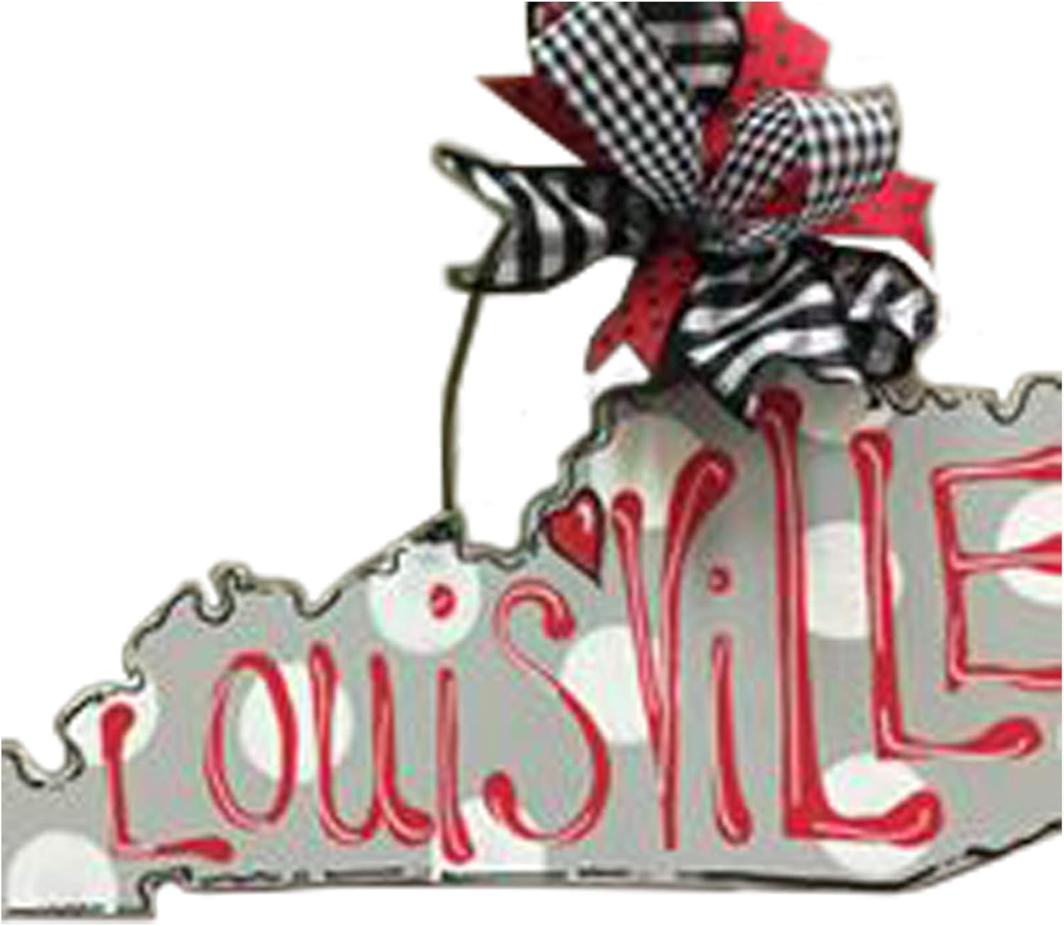Kentucky Cutout Unfinished Wood Home Decor Everyday Door Hanger MDF Shape Canvas Style 1