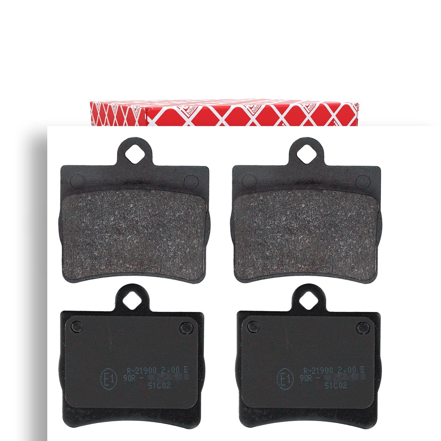 BRAKE PAD SET DISC BRAKE 16152 FOR MERCEDES-BENZ C-CLASS/Break/T-Model 124 1.8L