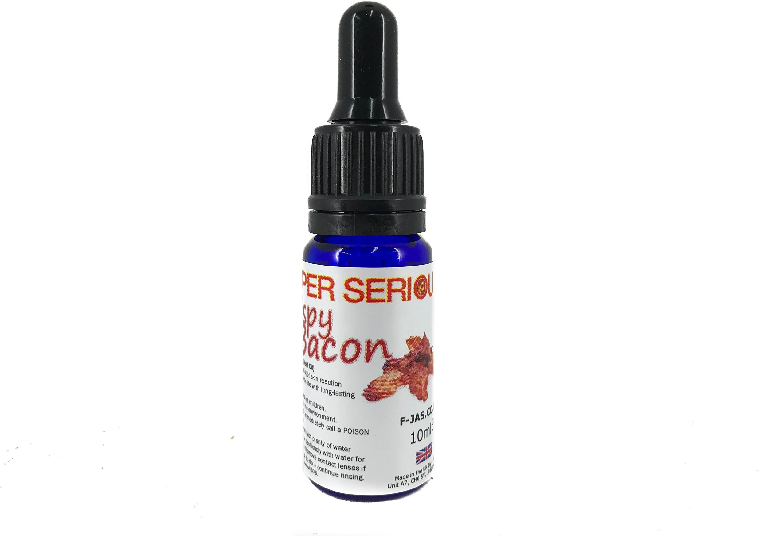 Super Serious Fragrance Oil (10ml Dropper, Bacon)