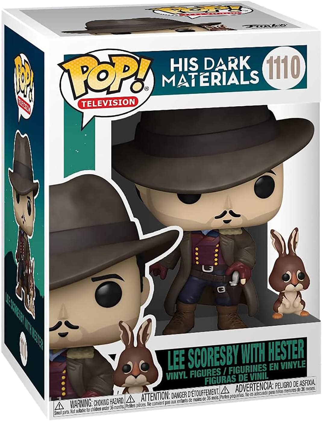 Funko Pop! & Buddy: His Dark Materials - Lee with Hester