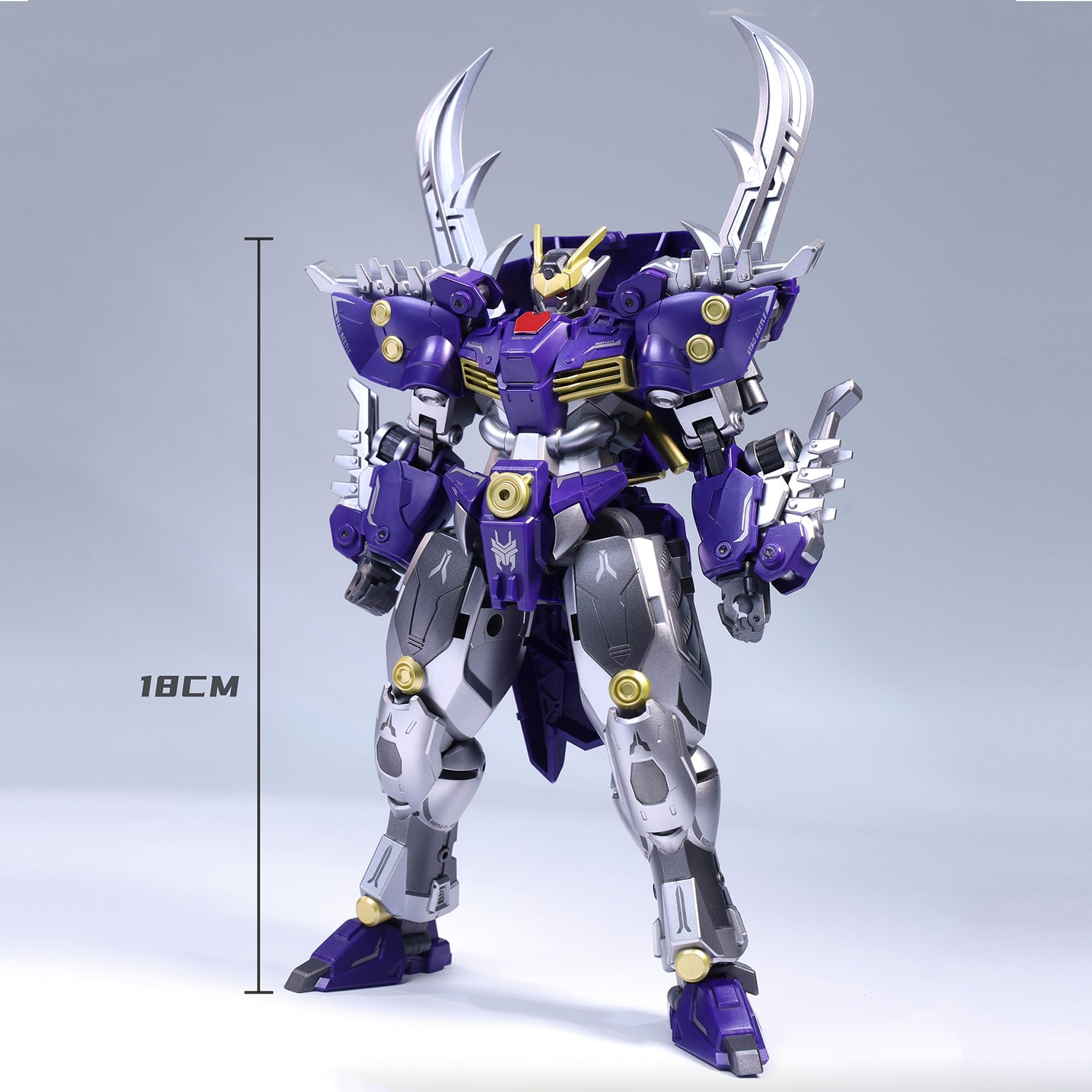 TOYVERSE CANG-Toys 1/18 Transformable Action-Figur Trans Age, Bergion Blacanidae, bewegliche Gelenke, Charaktermodell, ab 15 Jahren