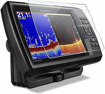 Premium 100% Real Tempered Glass Screen Protector Film For Garmin Striker 7dv/7cv/7sv Fishfinder GPS