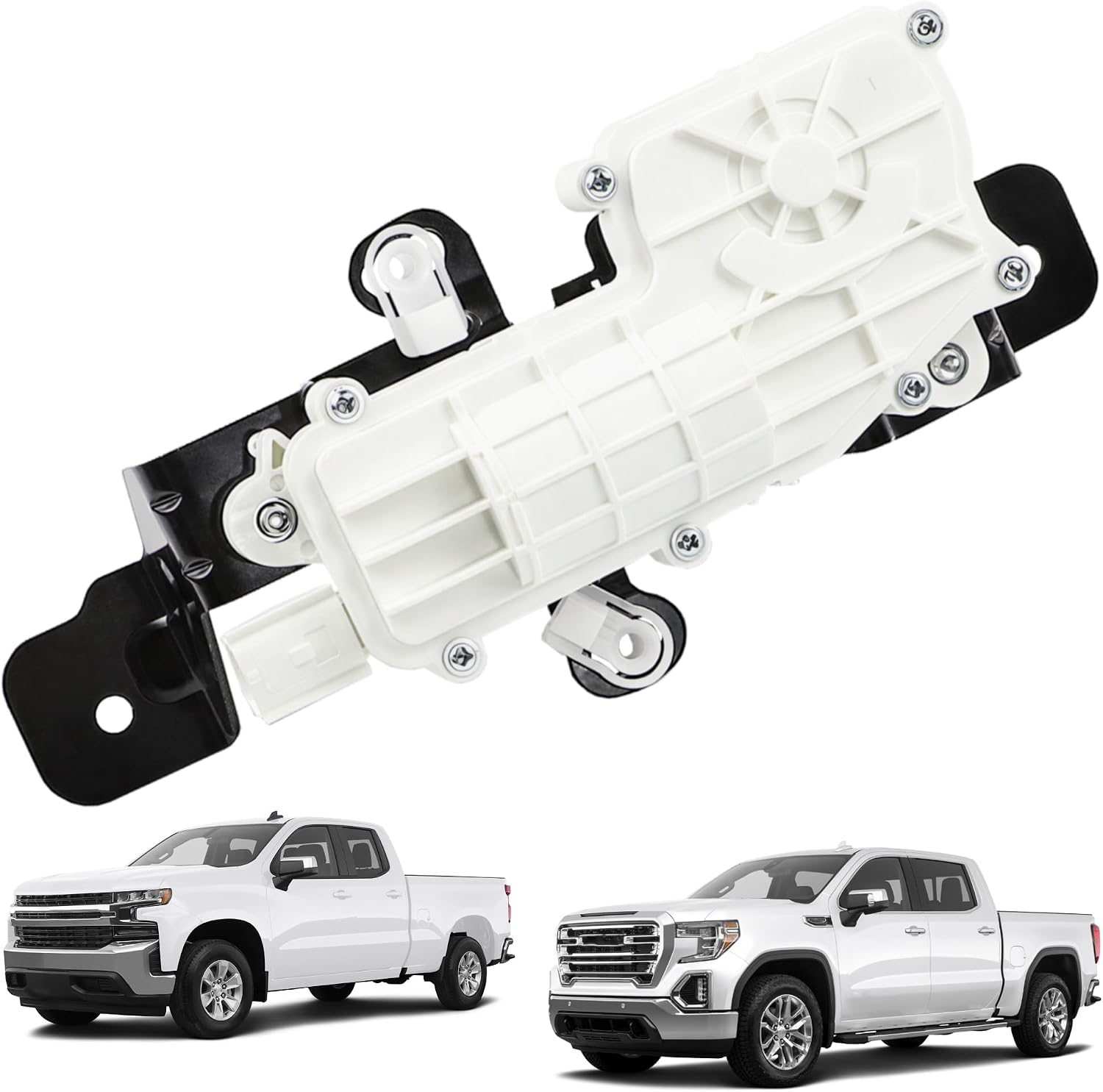 Rear Pickup Box Tailgate Lock Actuator Compatible with Chevy GMC
