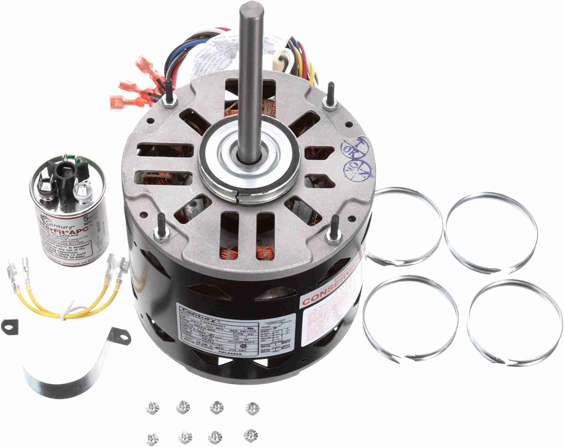 1/5, 1/4, 1/3, 1/2, 3/4 Multi HP 120V Motor (SE3466) Smart-Tek