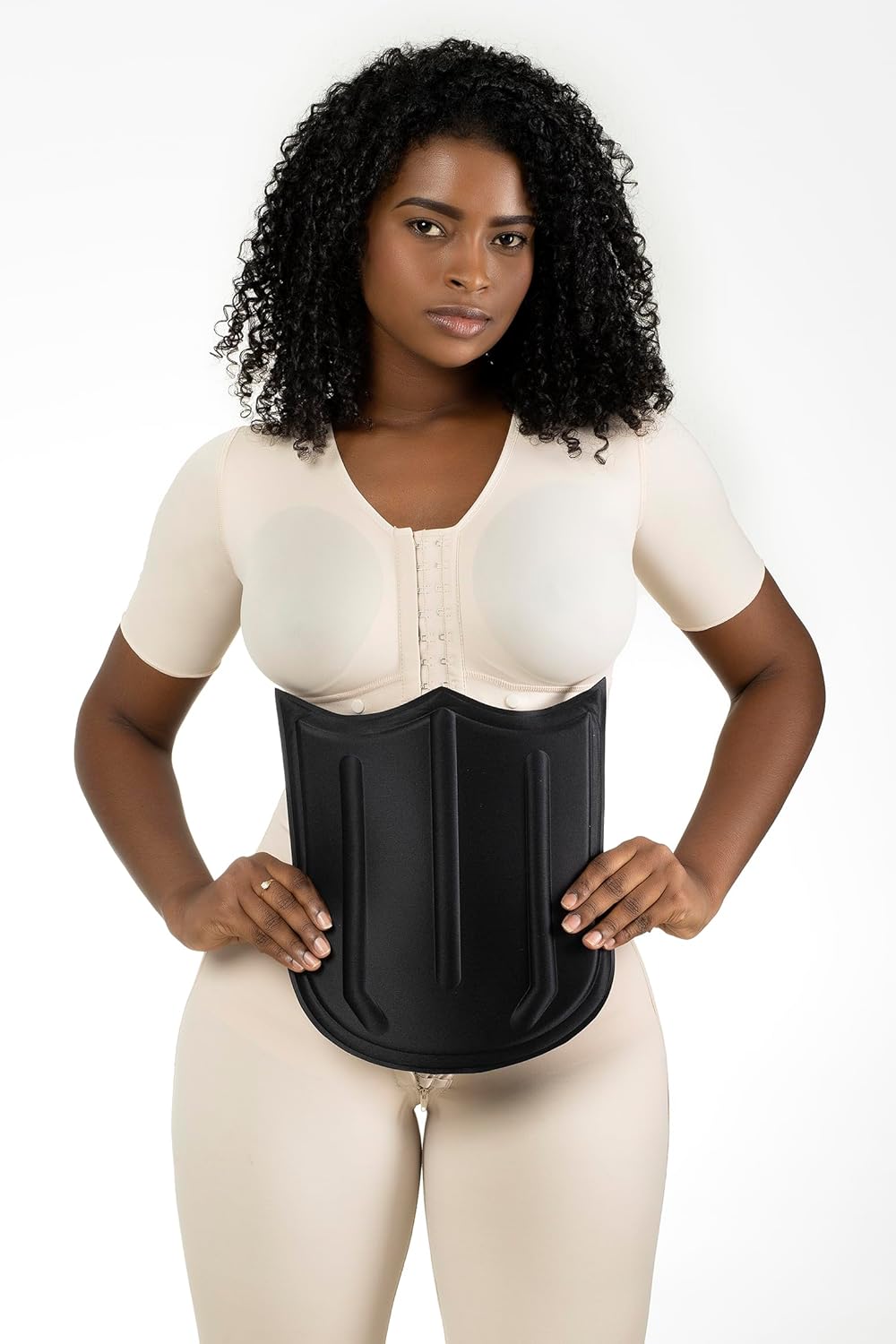 Lipo Express Max Coverage Abdominal Definer Foam Board Black