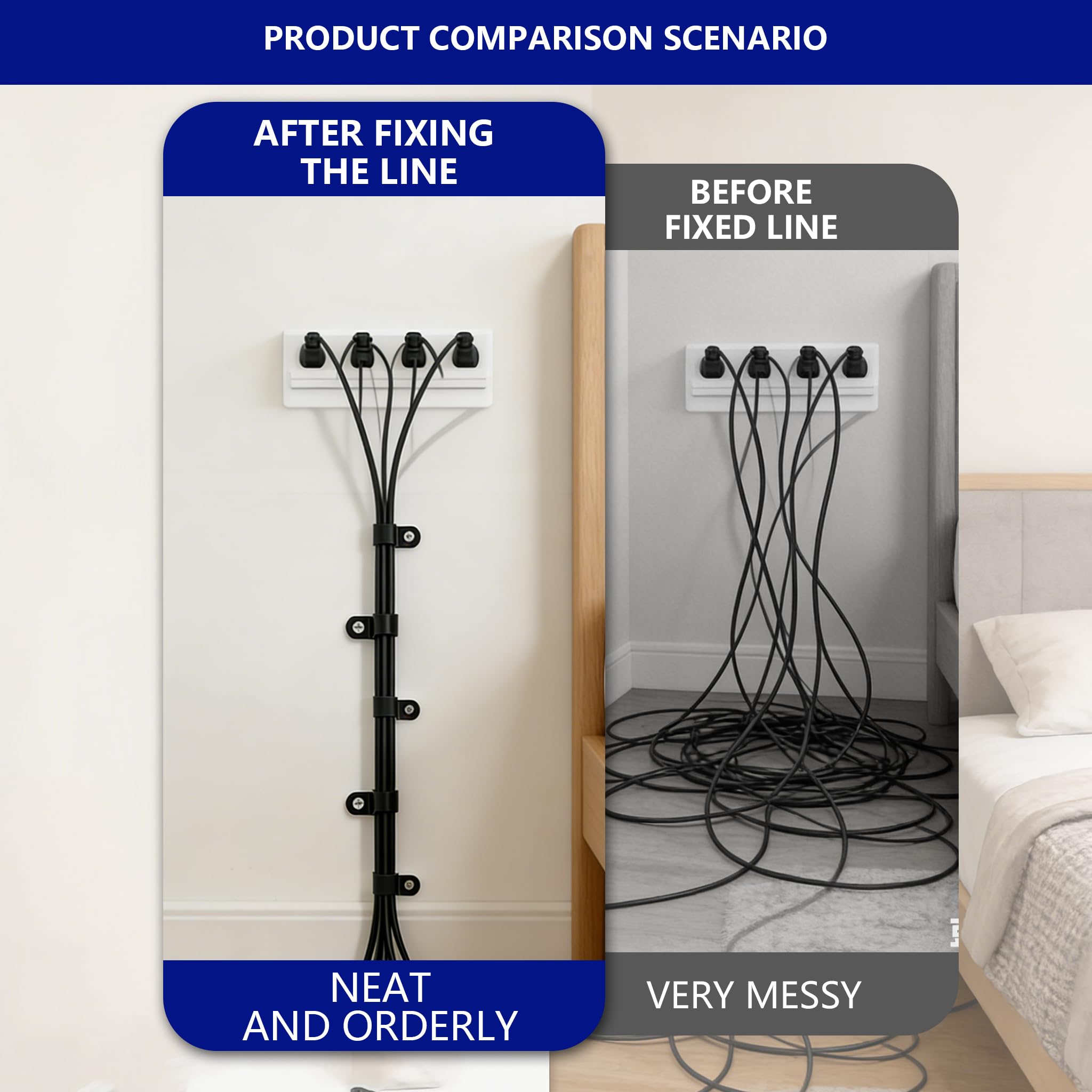 330 Cable Clips - Organize Wires & Cables -6