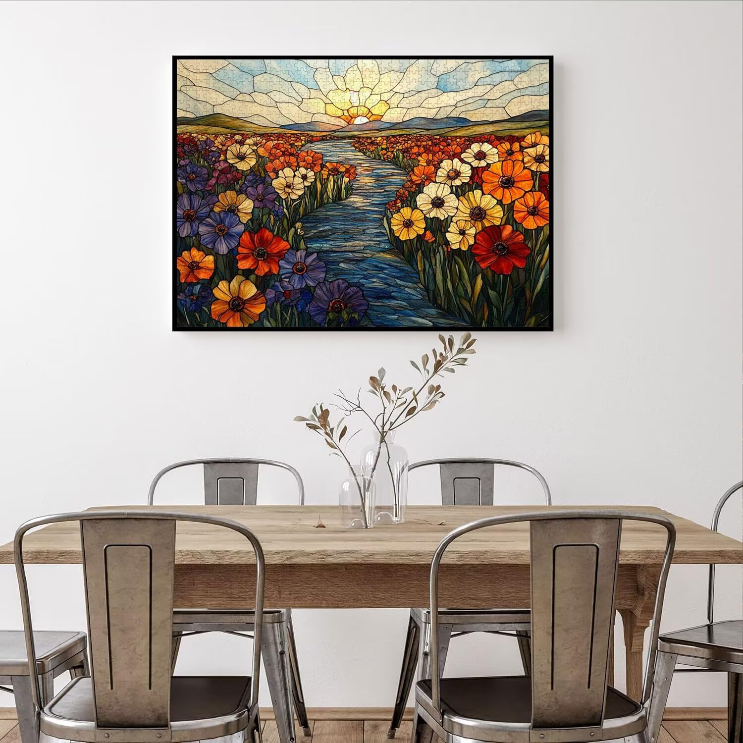 Puzzle 6000 Pezzi astratto Puzzle Classici per Gioco Familiare, n-40 | Impossibile Puzzles, Intrattenimento Creativo, Rilassamento e Intelligence, Regalo per Amore e Amico, Decorazioni Casa, Fiori