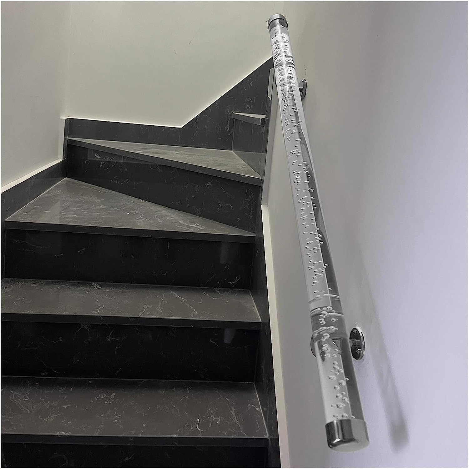 Garde-corps escalier 100cm pour éviter les chutes et glissades