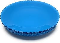 Vista 38 de Mintra Home Colección Curly (cuenco de 5 pulgadas, 6 unidades, verde azulado)