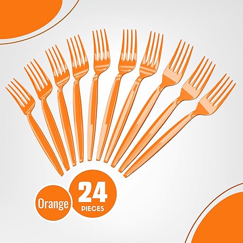 Vista 79 de Cucharas de plástico azul claro (paquete de 24) – Cucharas de color azul claro para fiestas, artículos de plástico duraderos, cucharas de plástico