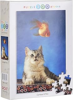 القط الغريب 300 قطعة اللغز