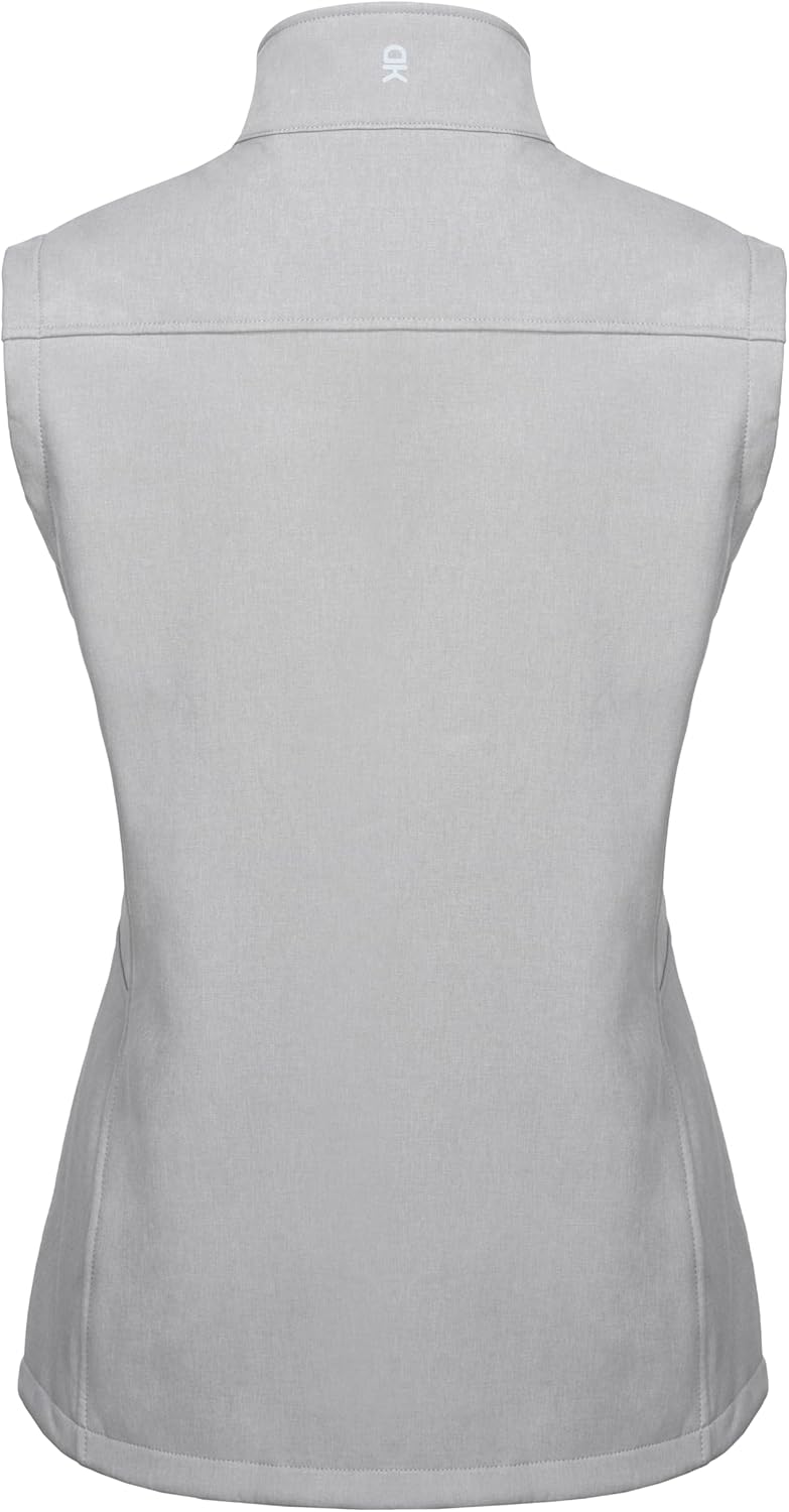 Little Donkey Andy Women's Golf Vest Warm Fleece Lined Sleeveless Jacket for Hiking Travel Running - Image 3