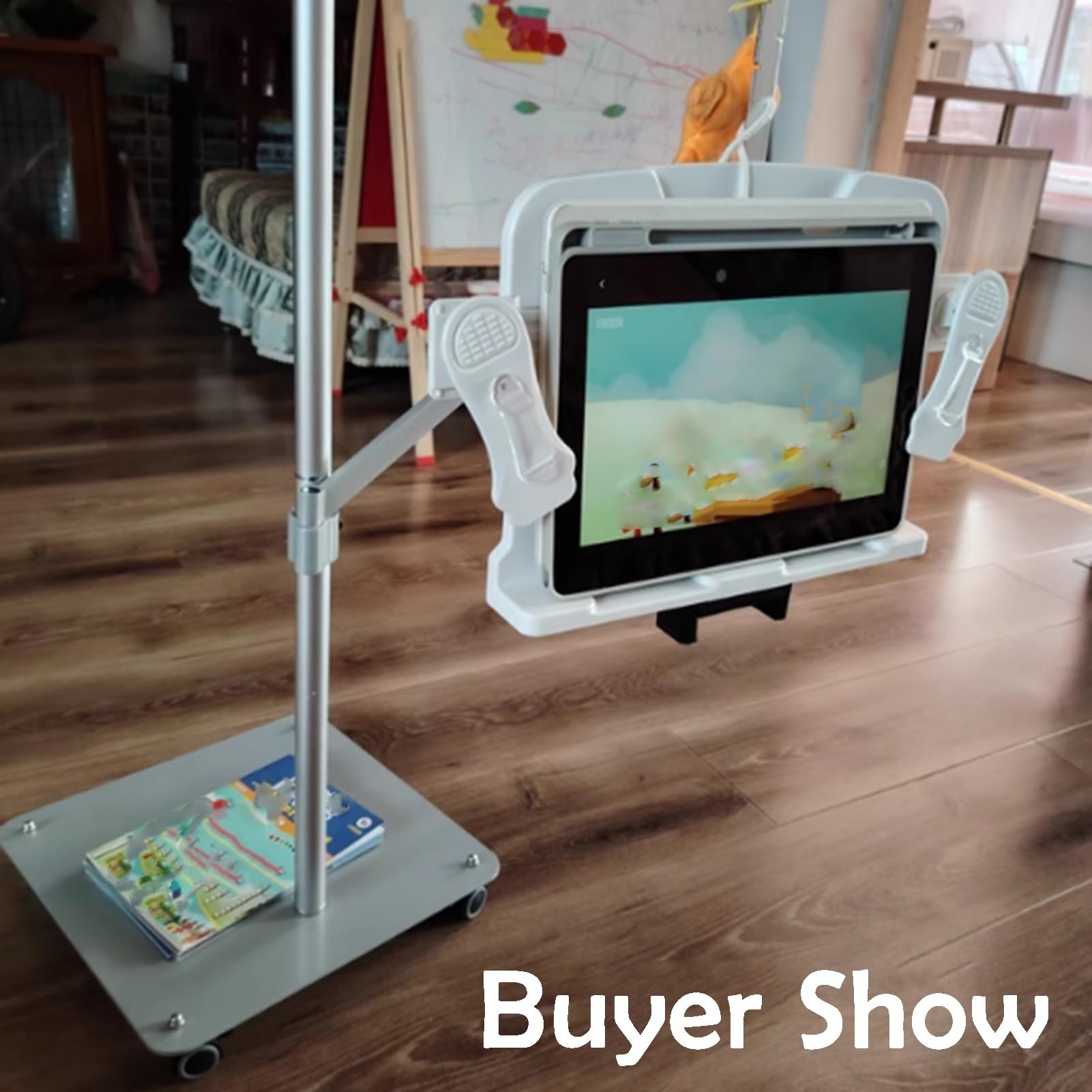 Soporte de lectura ajustable con soporte de música para el hogar, la oficina y el aula