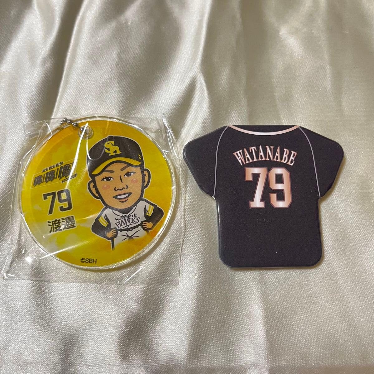 ソフトバンクホークス Tシャツ 渡邊陸 選手提供