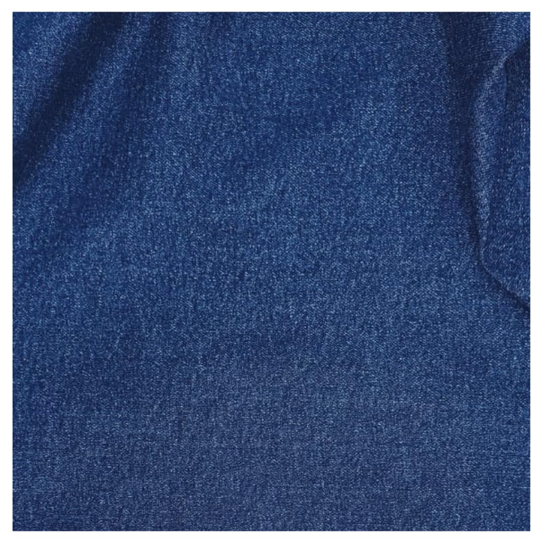 Rajat Traders Exclusives - Premium Denim Trousers Unstitched Fabric (Dark Blue Wash,1.30M,Free Size)