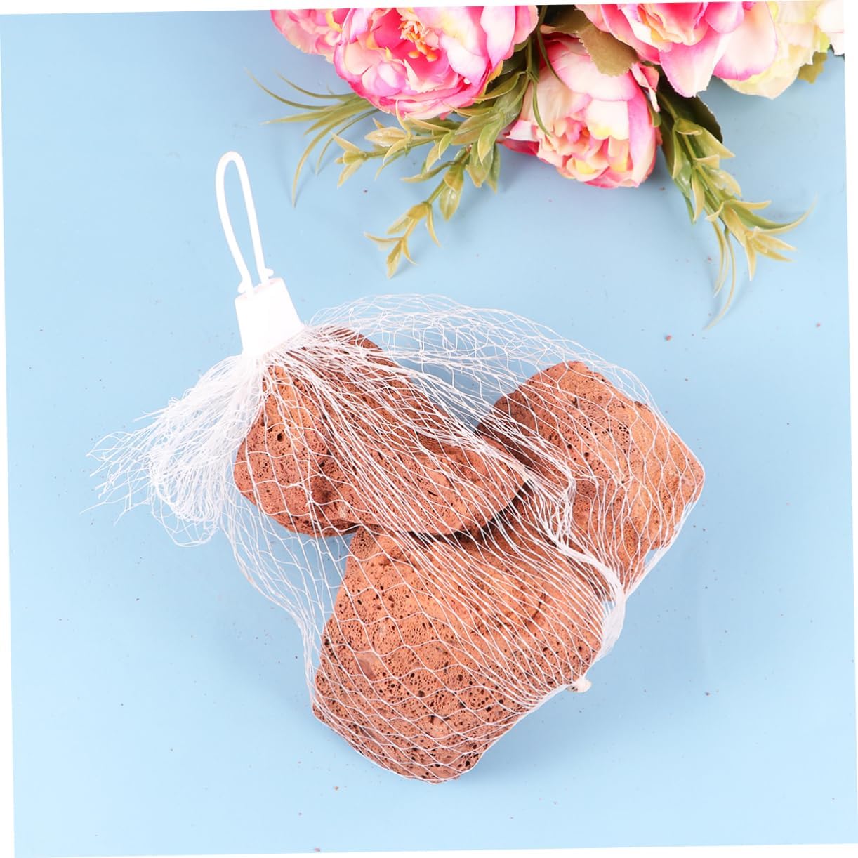 Mikikit 3pcs Active Landscaping Volcanic Rocks for Aquariums of Filter Material for Freshwater Tanks Natural Decorative Stone Excellent Water Absorption