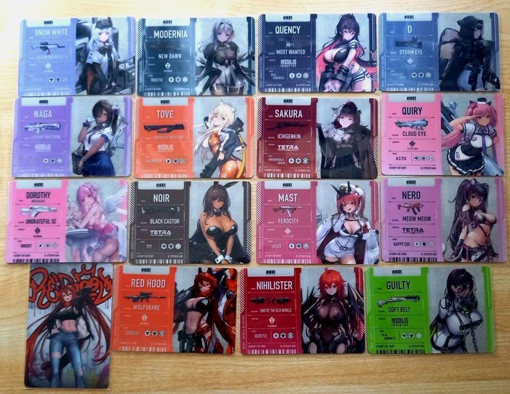 Amazon.co.jp: NIKKE 勝利の女神 ニケ メタリックパスコレクション