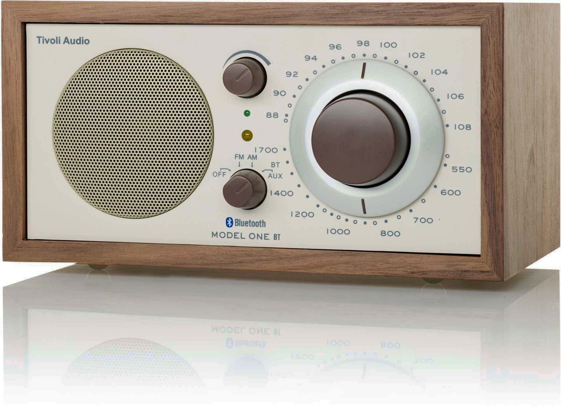 Tivoli Audio Model One BT Radio Bluetooth Am/FM (Nogal/Beige)