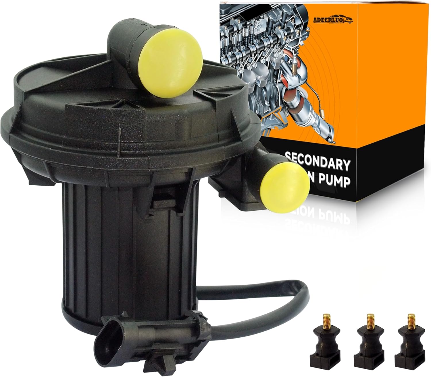 Secondary Air Injection Smog Pump For-Chevy Trailblazer 2004-2009 For-GMC Envoy XL For-Buick Rainier Lucerne 2006-2009 For-Cadillac DTS Old-smobile Bravada 4.2L 4.6L 5.3L 12574379 15097130