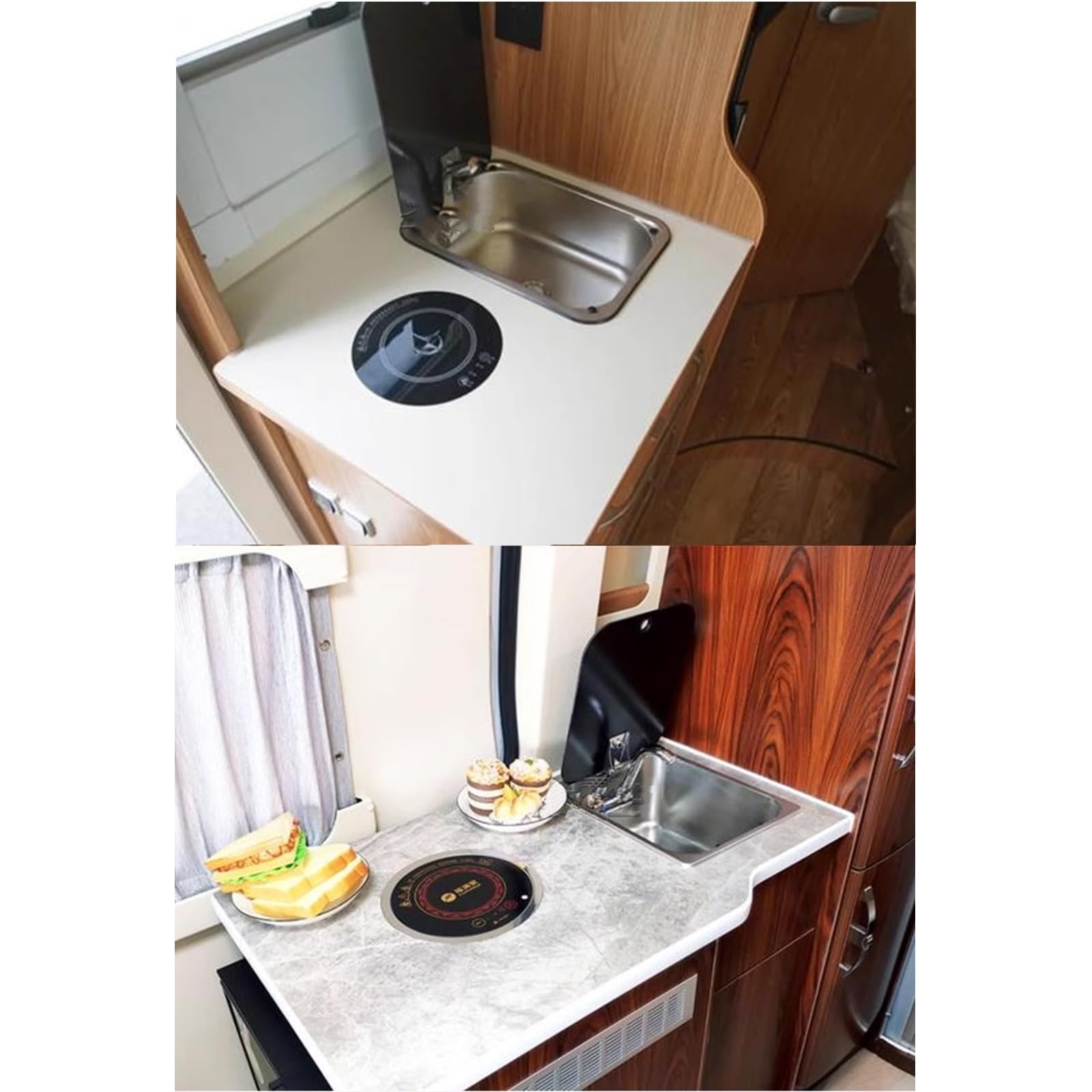 RVキッチンバー用 キャラバンRVシンク RV用シンク ステンレススチール RV シンクセット、キャラバン 株式会社S＆Lキャンピングカー ドロップイン シンク Amazon.co.jp: RVキッチンバー用 キャラバンRVシンク RV用シンク RV