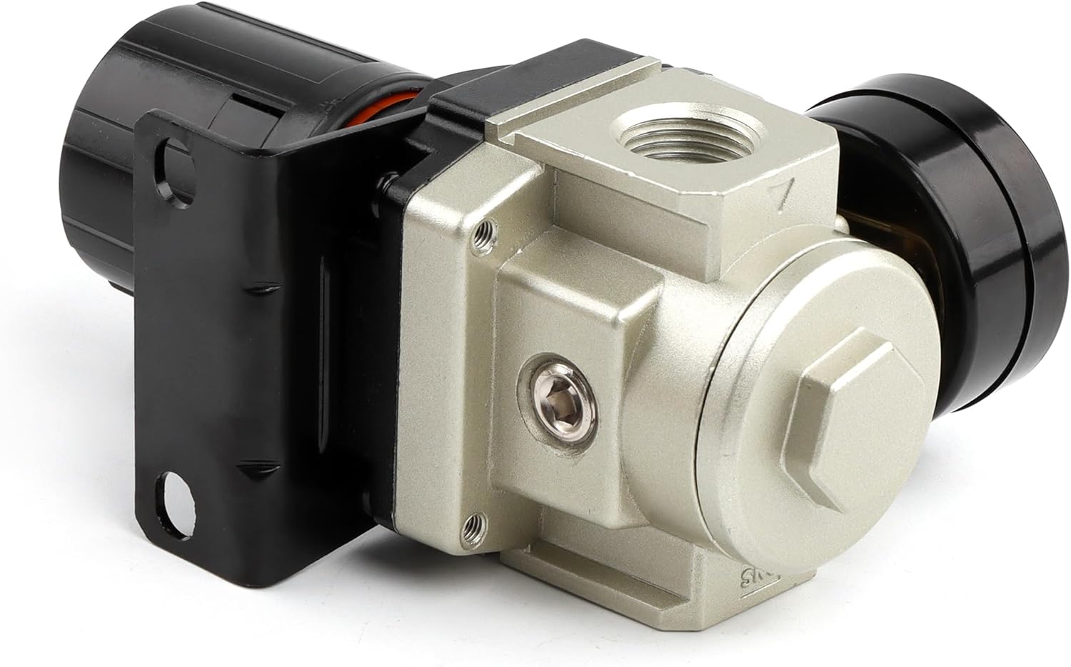 SNS AR4000-N04 Female Thread 1/2 NPT Air Pressure Regulator 0-150 PSI Adjustable,Bracket,Gauge