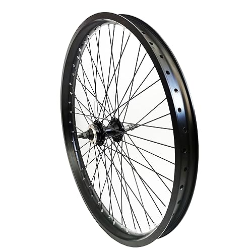 DONSP1986 20"/26" x 1.85" Heavy Duty Bicycle Rear Wheel Rim 12 Gauge 48 Spokes, Double Wall Aluminum Alloy Bike Rear Rim 135mm - Disc Brake