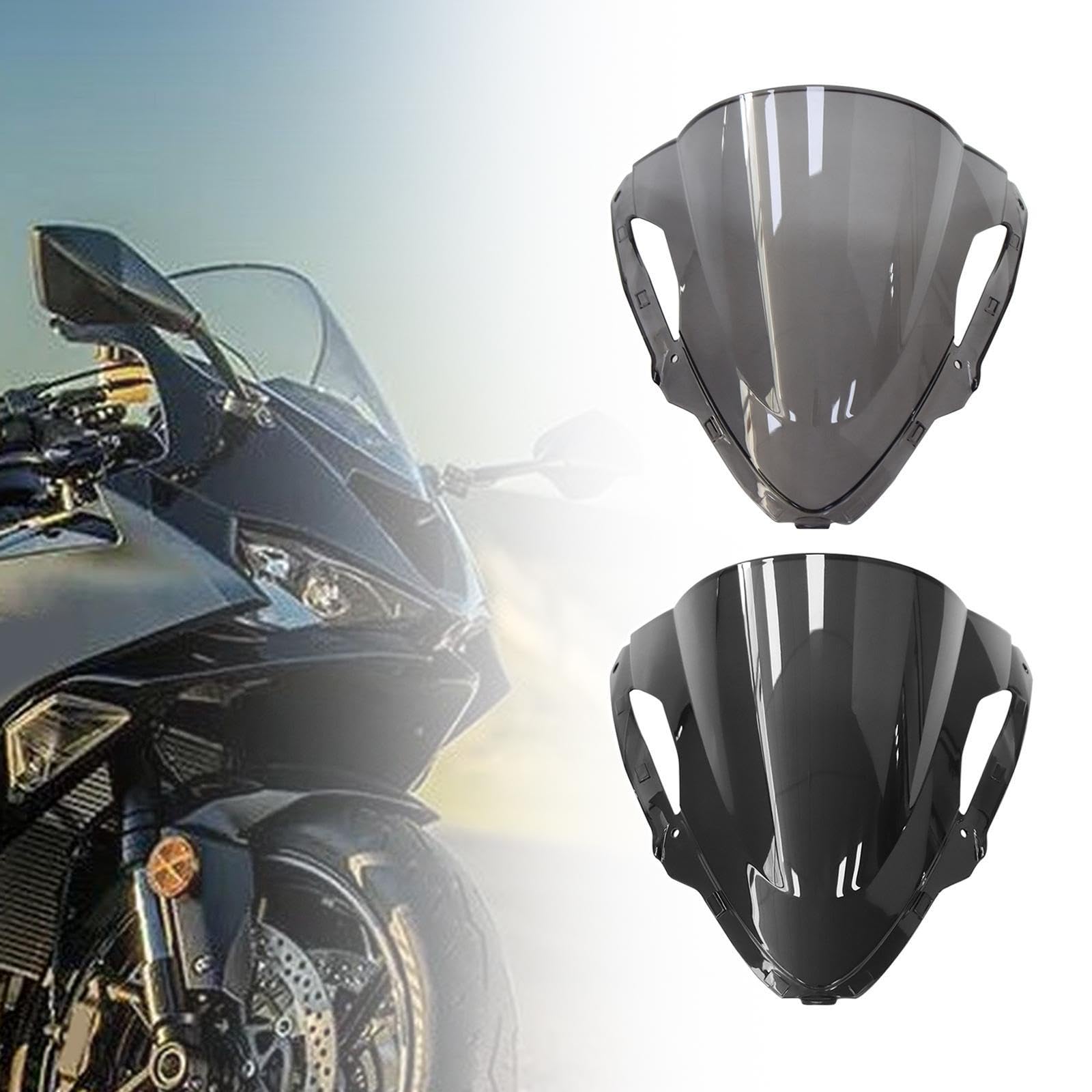 Bnf Motorcycle Windshield Replacement Wind Deflector for Kawasaki