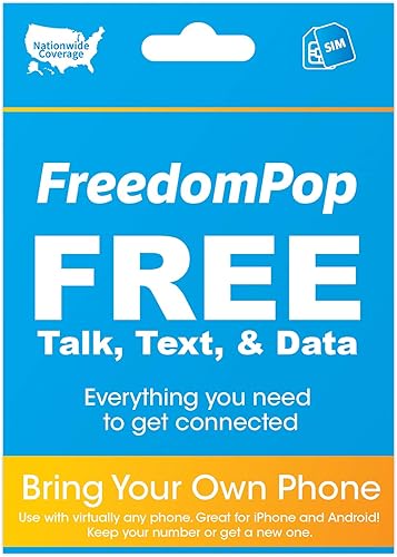 Kit de tarjeta SIM 3 en 1 de FreedomPop Starter