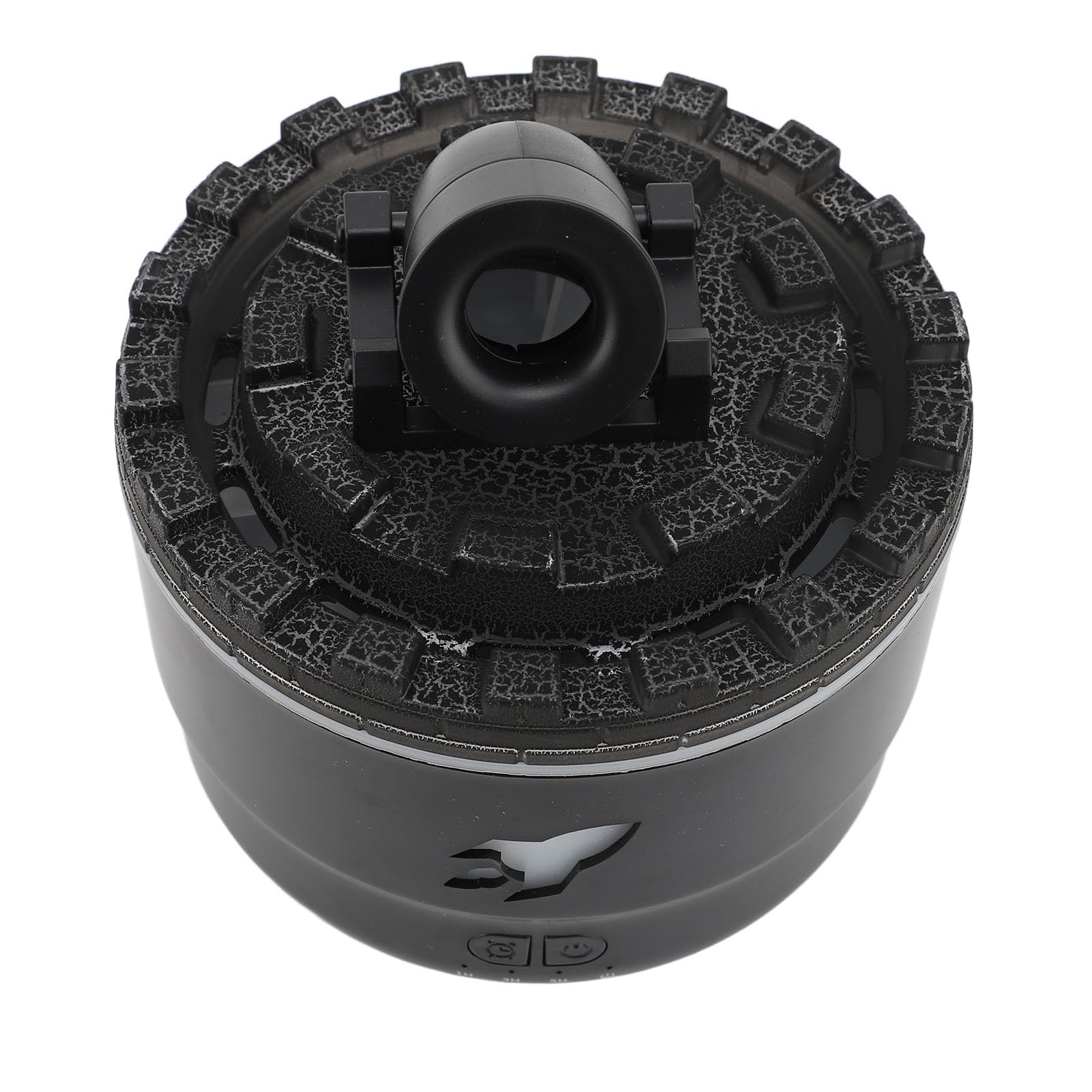 Wakects Diffusore di Aromi Diffusore di Aromaterapia con Oli Essenziali 300 Ml Umidificatore a Nebbia Fredda 7 Colori LED 4 Timer Spegnimento Automatico Luce Notturna Ultra Silenziosa (BLACK)