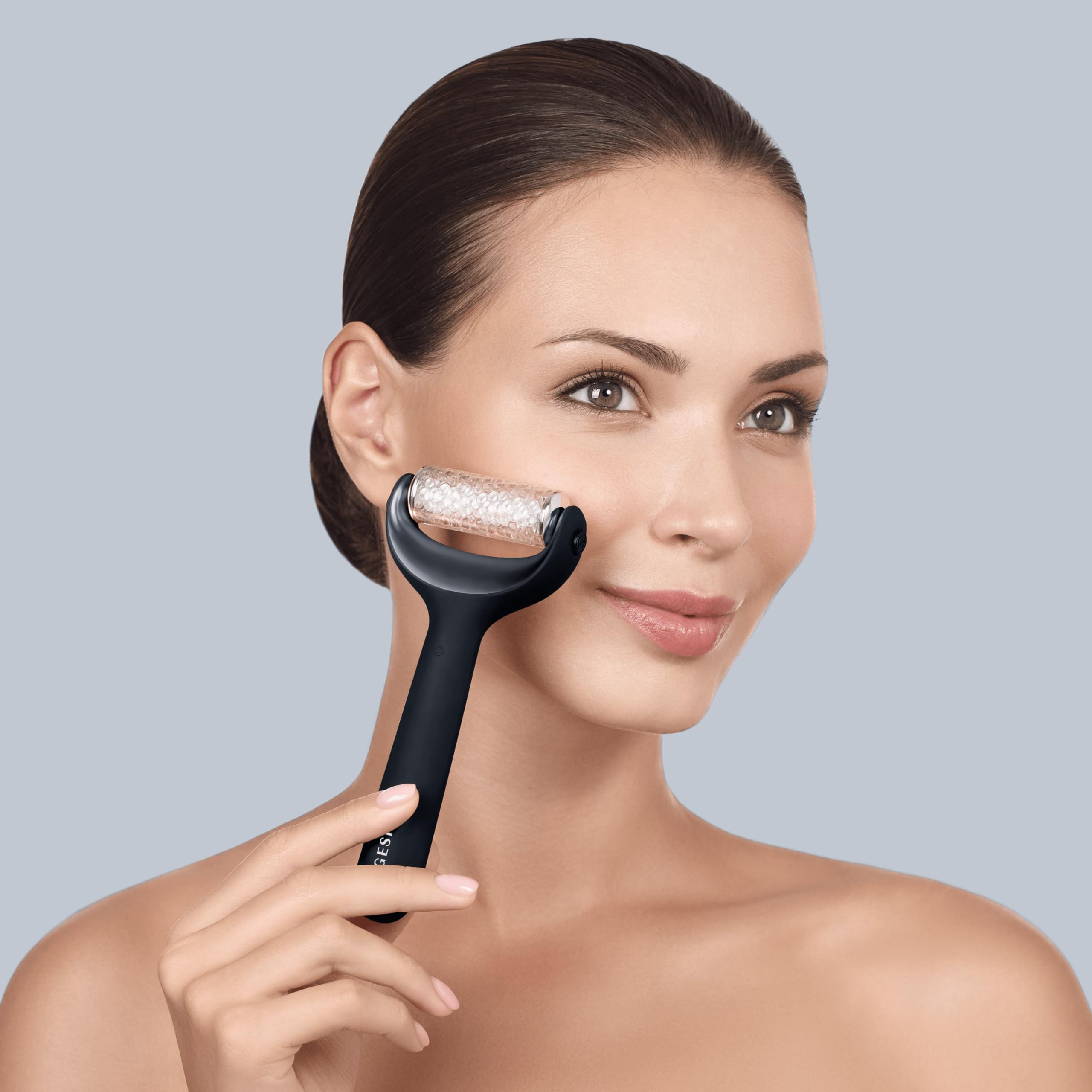 GESKE SmartAppGuided™ MicroNeedle Face & Body Roller, Black - Image 3