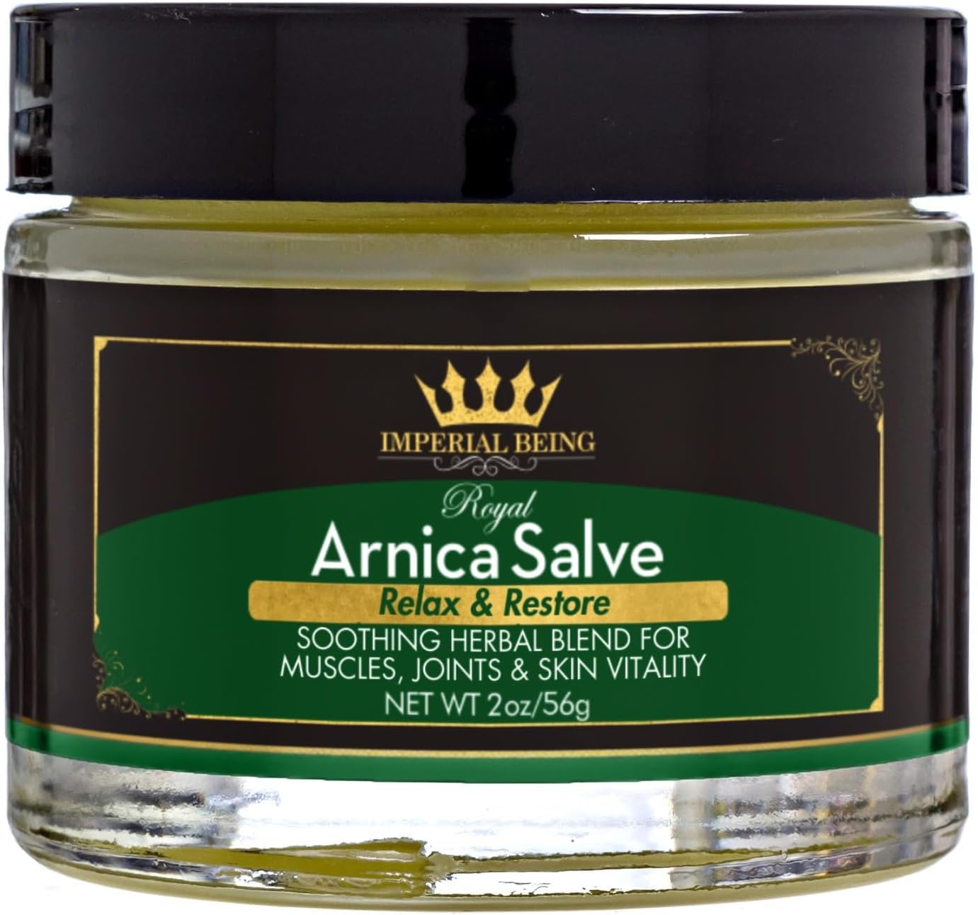 Royal Arnica Salve - Organic Bruise Care and Skin Recovery Balm, Natural Arnica Oil for Muscles, Joints, and Body Comfort, Botanical Massage Cream with Essential Oils, Herbal Relief Blend (2 oz)