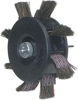 Merit 8834111051 350-RP Sand-O-Flex Abrasive Wheel, Round Shank, Aluminum Oxide, 6-1/2" Diameter x 1" Width, Grit 80 (Pack of 1)