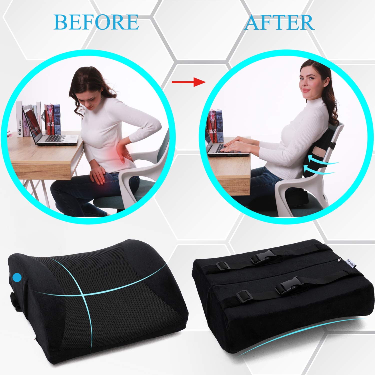 Coussin lombaire ajustable pour le soutien du dos, coussin de soutien lombaire pour chaise de bureau - Chine Coussin de soutien lombaire et coussin lombaire prix Coussin lombaire ajustable pour le soutien du dos, coussin de soutien lombaire pour chaise de bureau - Chine Coussin de soutien lombaire et coussin lombaire prix