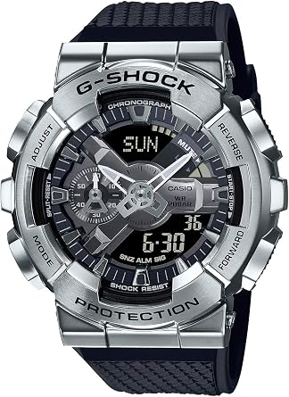 Casio G-Shock Watch Authentic Domestic Product GM-110 Classic Color, multicolor black / silver, 1 piece