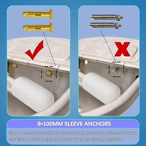 Miniatura 7 de Dispensador automático de agua para perros, bebedero para pollo al aire libre con válvula de drenaje, fácil limpieza, cuenco de agua de acero