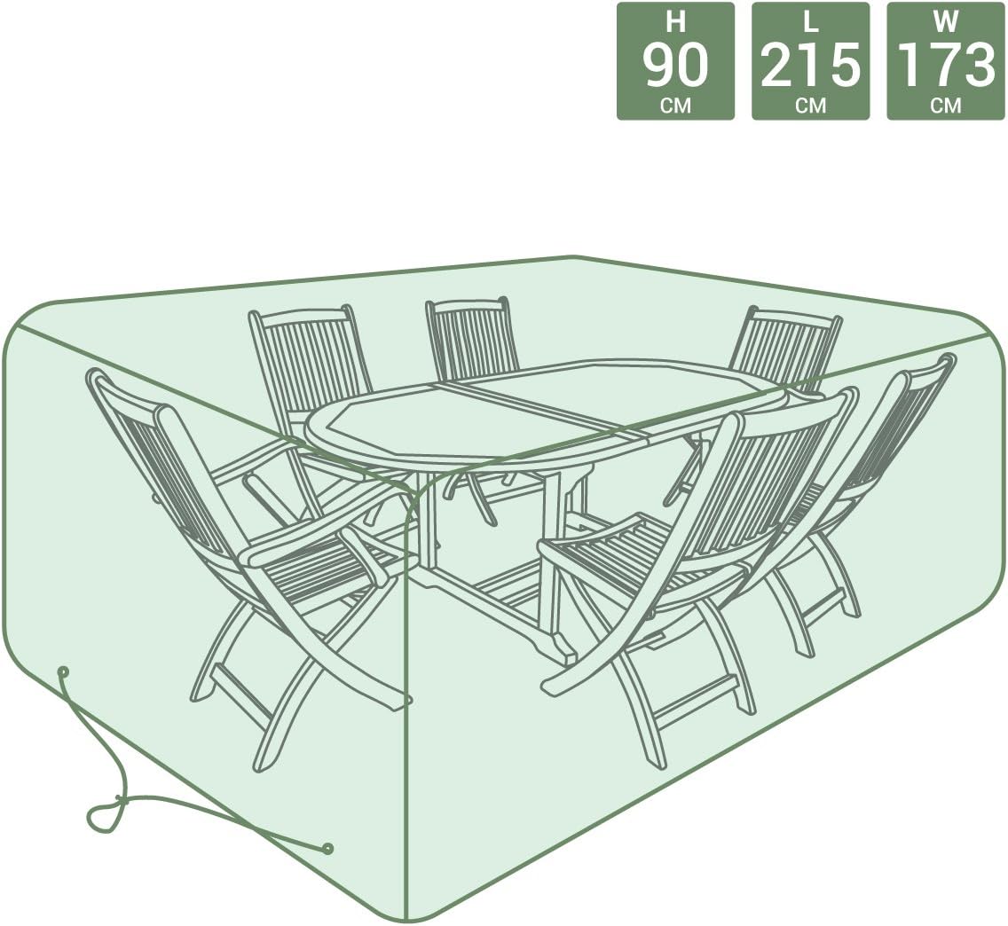 Charles Bentley Large Tarpaulin Garden Furniture Set Cover Green