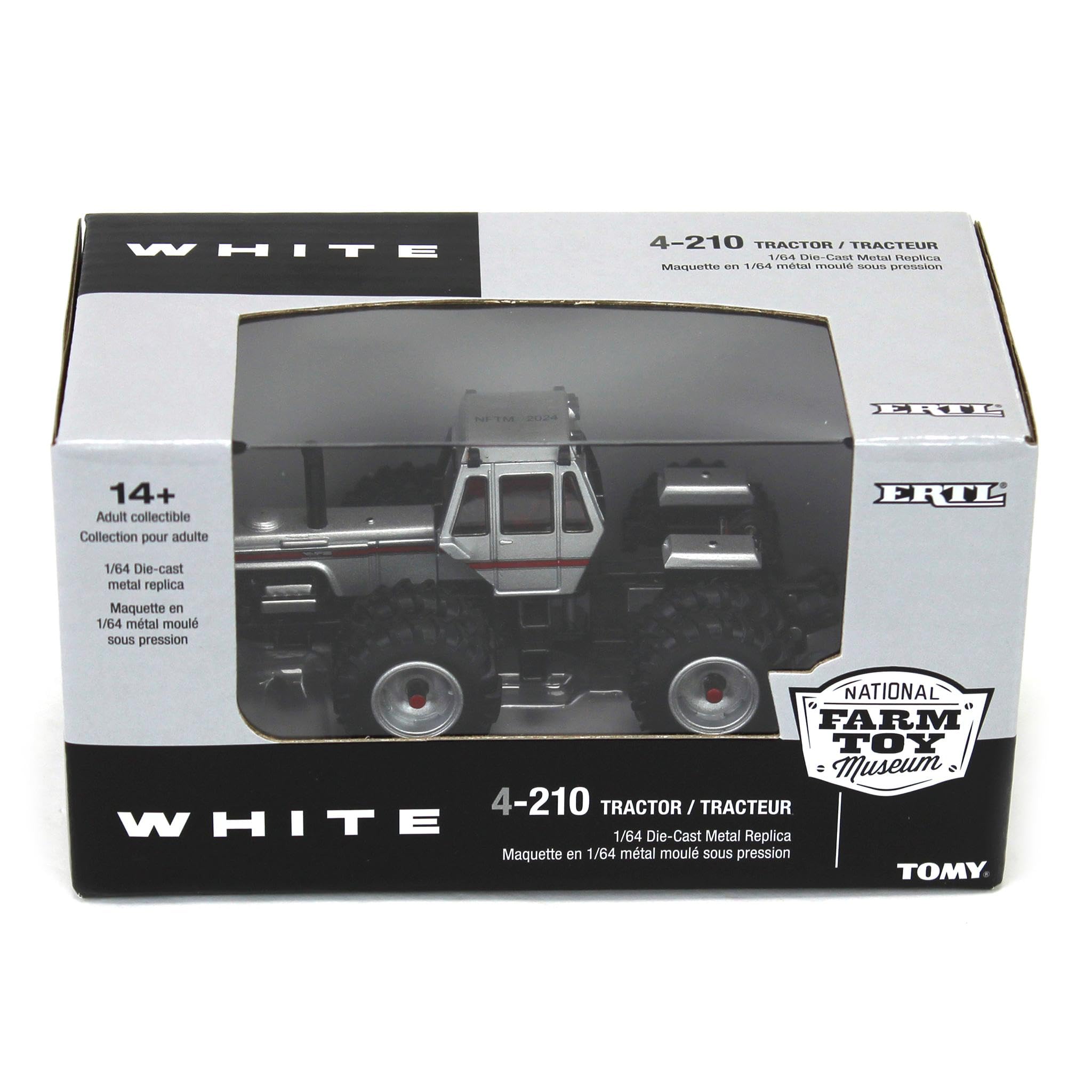 1/64 ERTL ダイキャストモデル 4台セット Amazon.com: ERTL 1/64 White 4-