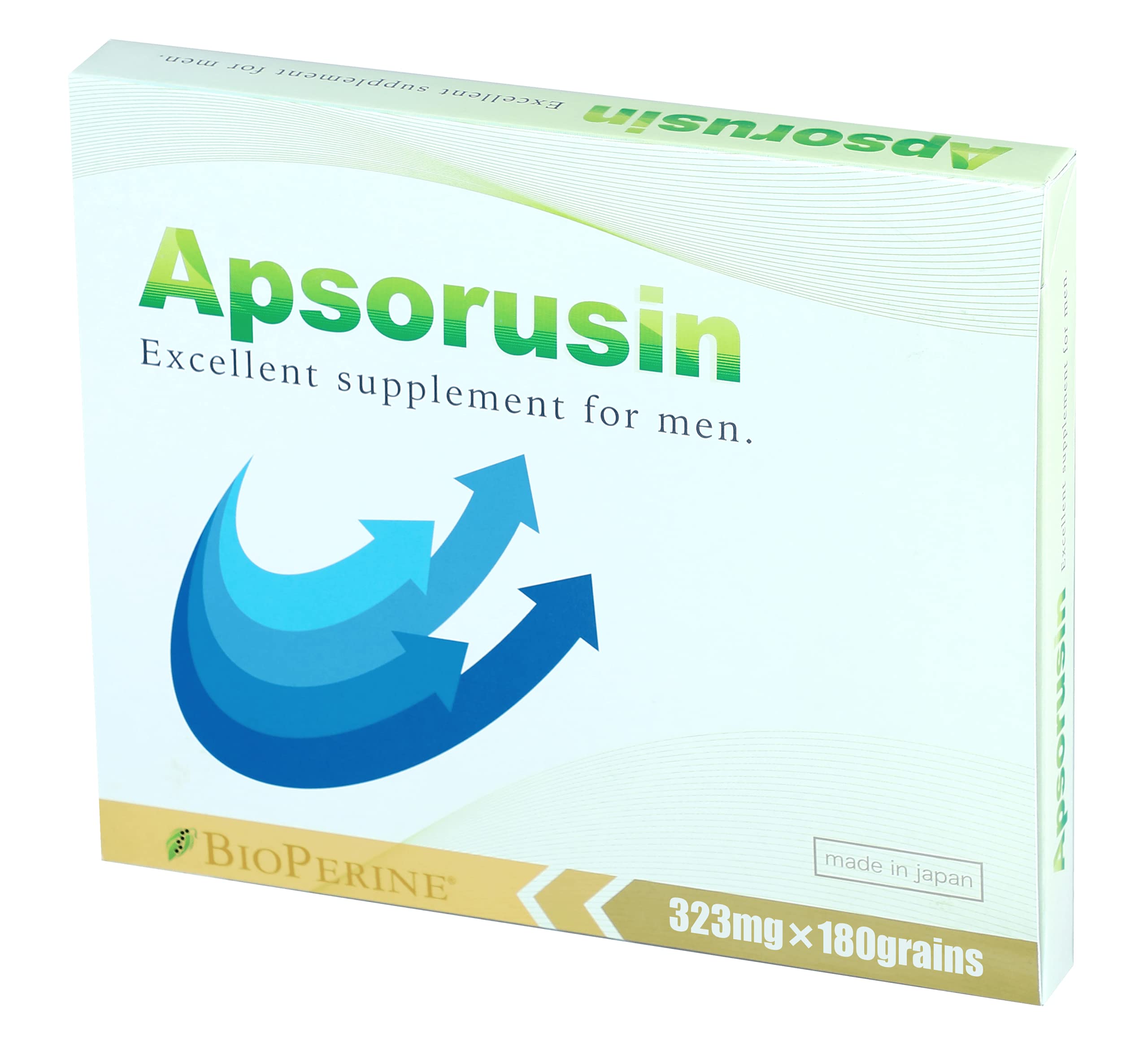 Apsorusin アプソルシン 180粒 栄養補助食品 Amazon | (公式) 男性用 サプリメント アプソルシン1箱/180粒入り