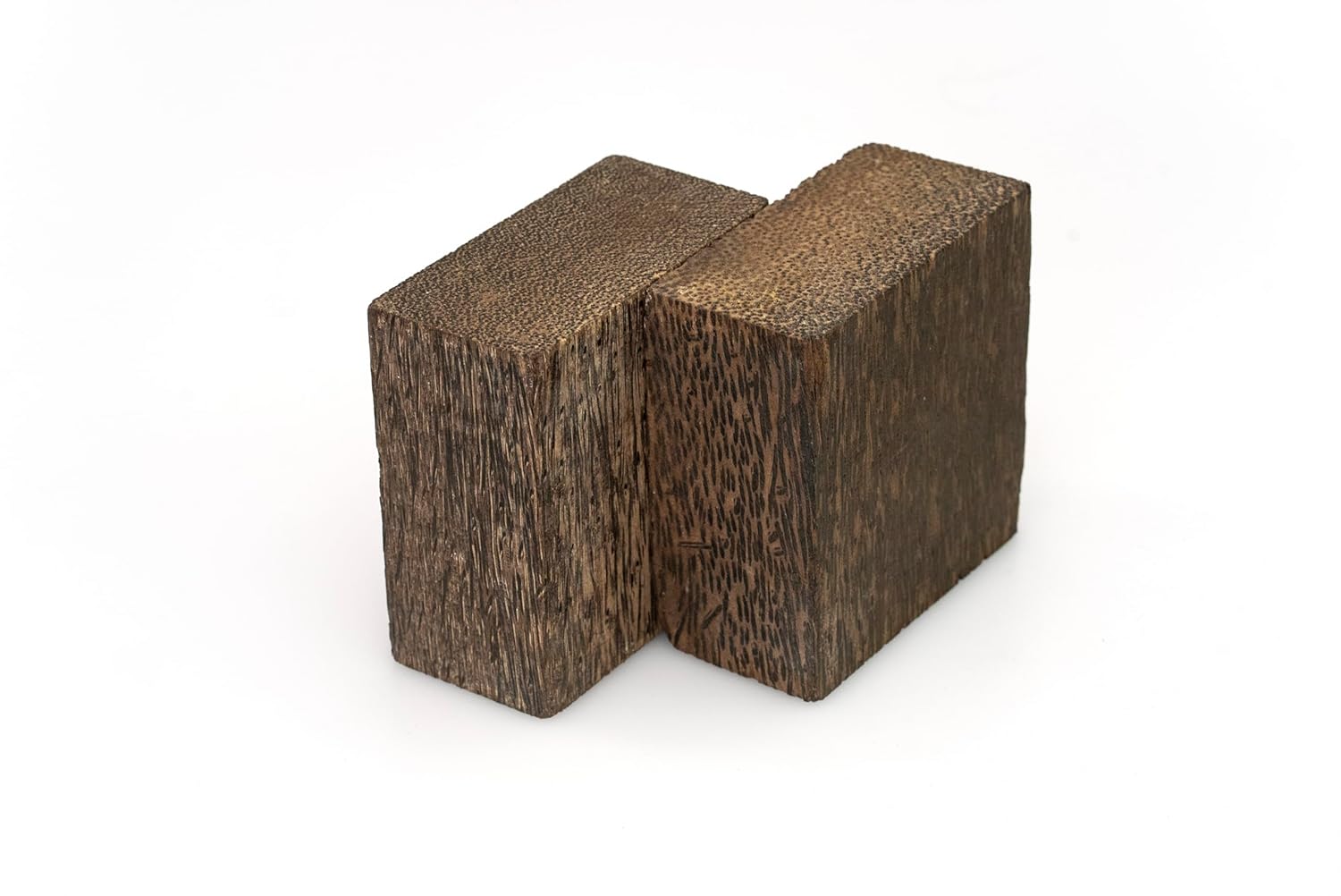 Exotic Wood Zone Mahogany Bowl Blanks (5-Pack), Kiln-Dried Hardwood Wood Turning Blocks for DIY Woodworking & Crafts, 4" x 4" x 2"