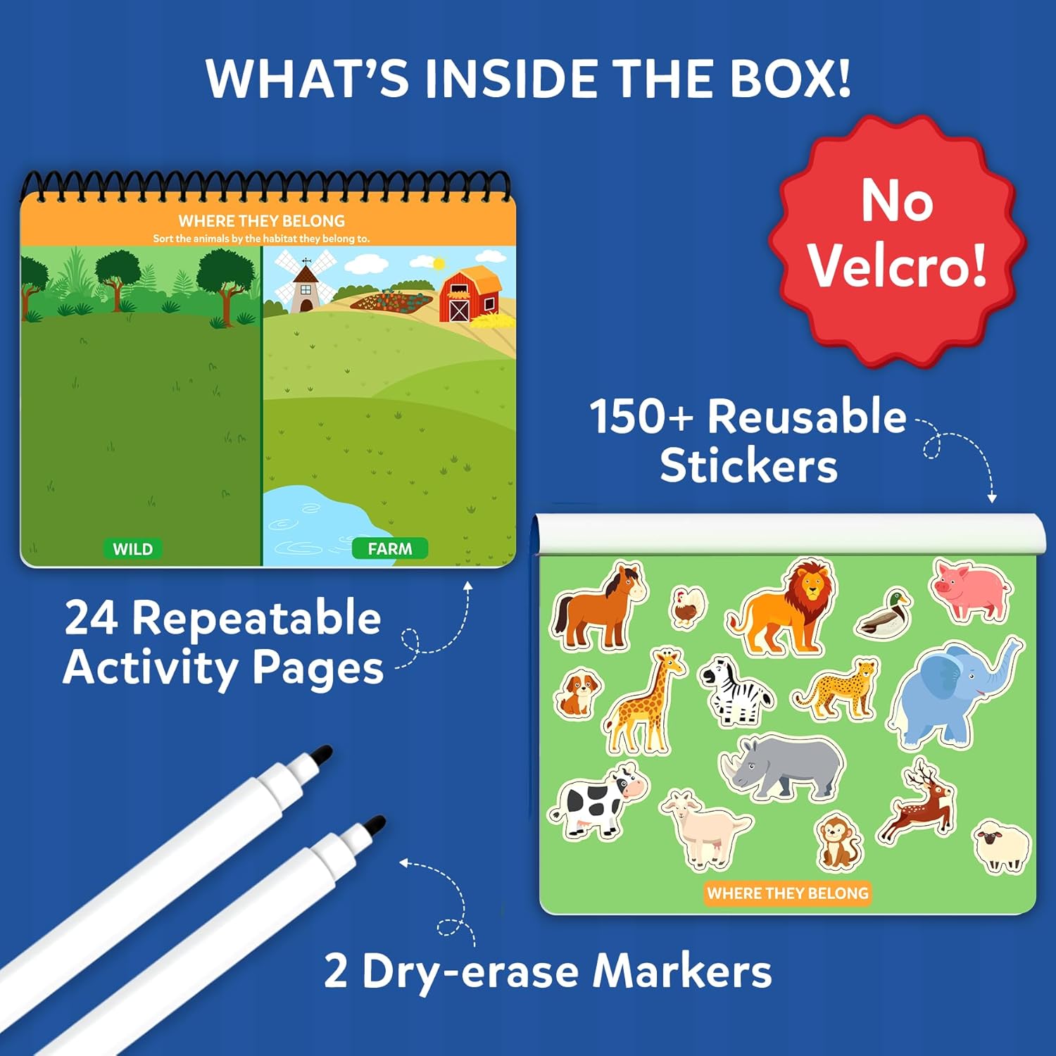 Skillmatics Montessori Busy Book for Toddlers – Preschool Learning Activities image 3