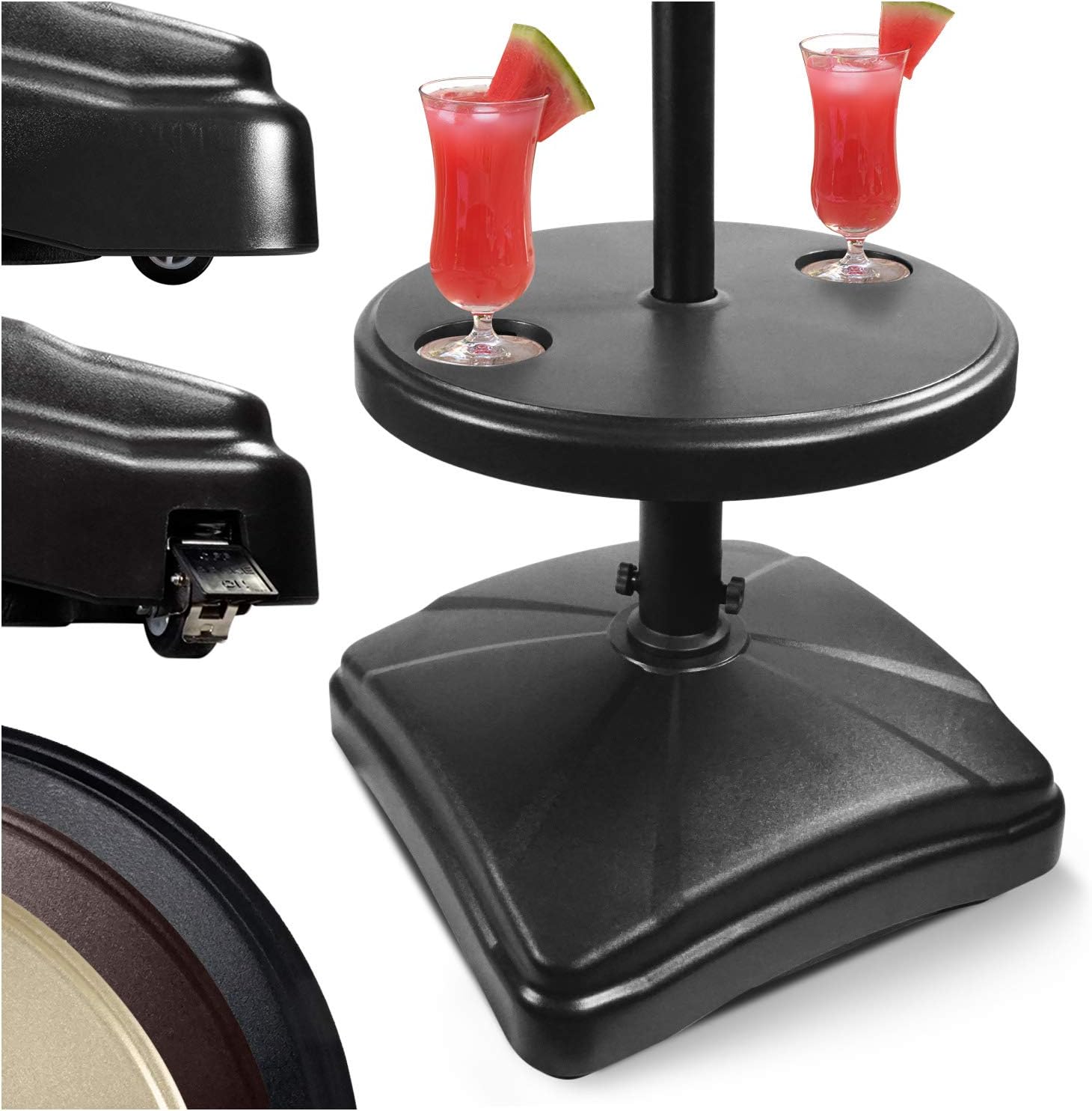Table & Base (Black) Rollingumbrella