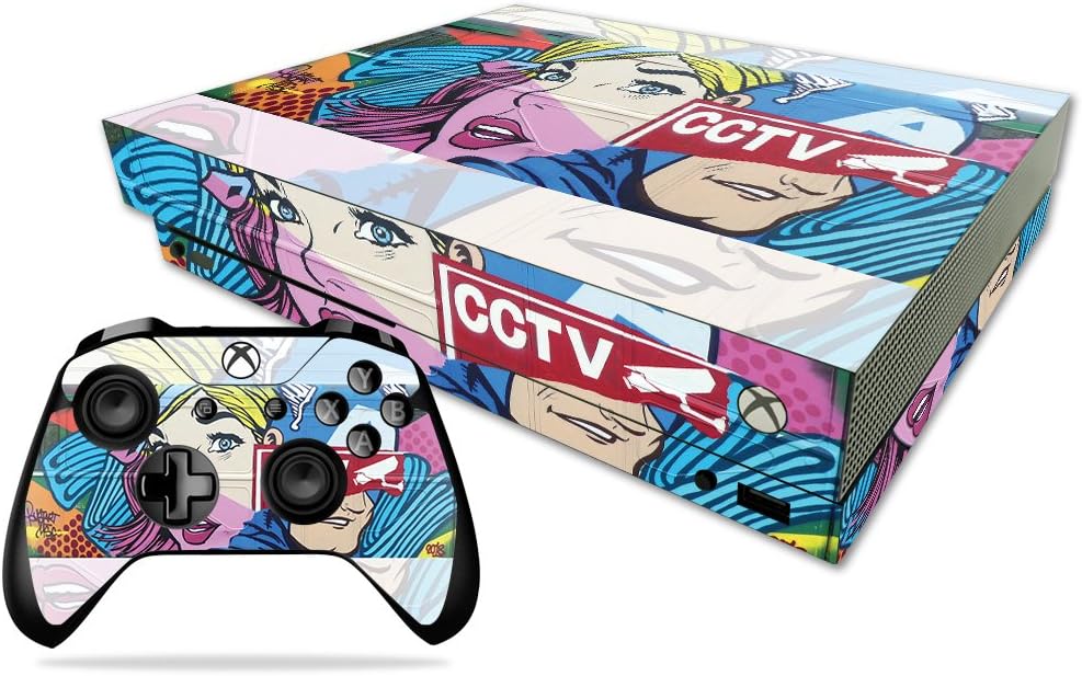 MightySkins Skin Compatible with Microsoft Xbox One X - Play It Cool | Protective, Durable, and Unique Vinyl Decal wrap Cover | Easy to Apply, Remove, and Change Styles | Made in The USA