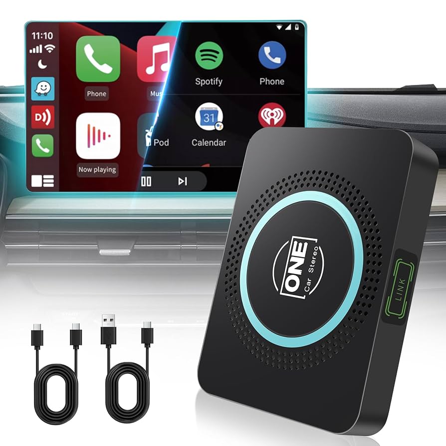 Ai Box CarPlay ワイヤレス/Android Autoワイヤレス Amazon.com: AI Box Wireless CarPlay & Auto Adapter - Plug