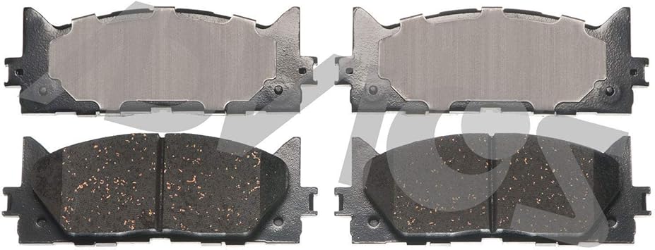 AD1293 ADVICS Ultra-Premium Ceramic Disc Brake Pad Set - Compatible with Select Lexus ES300h, ES350; Toyota Avalon, Camry; FRONT