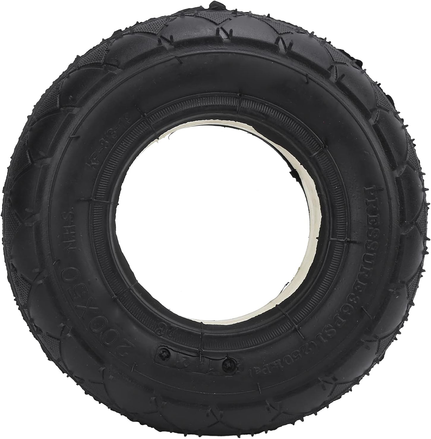 8 Inch Scooter Tire, 200 X 50 Solid Scooter Tire Electric Scooter Rubber Tires Tubeless Solid Tire Replacement Electric Scooter Accessories