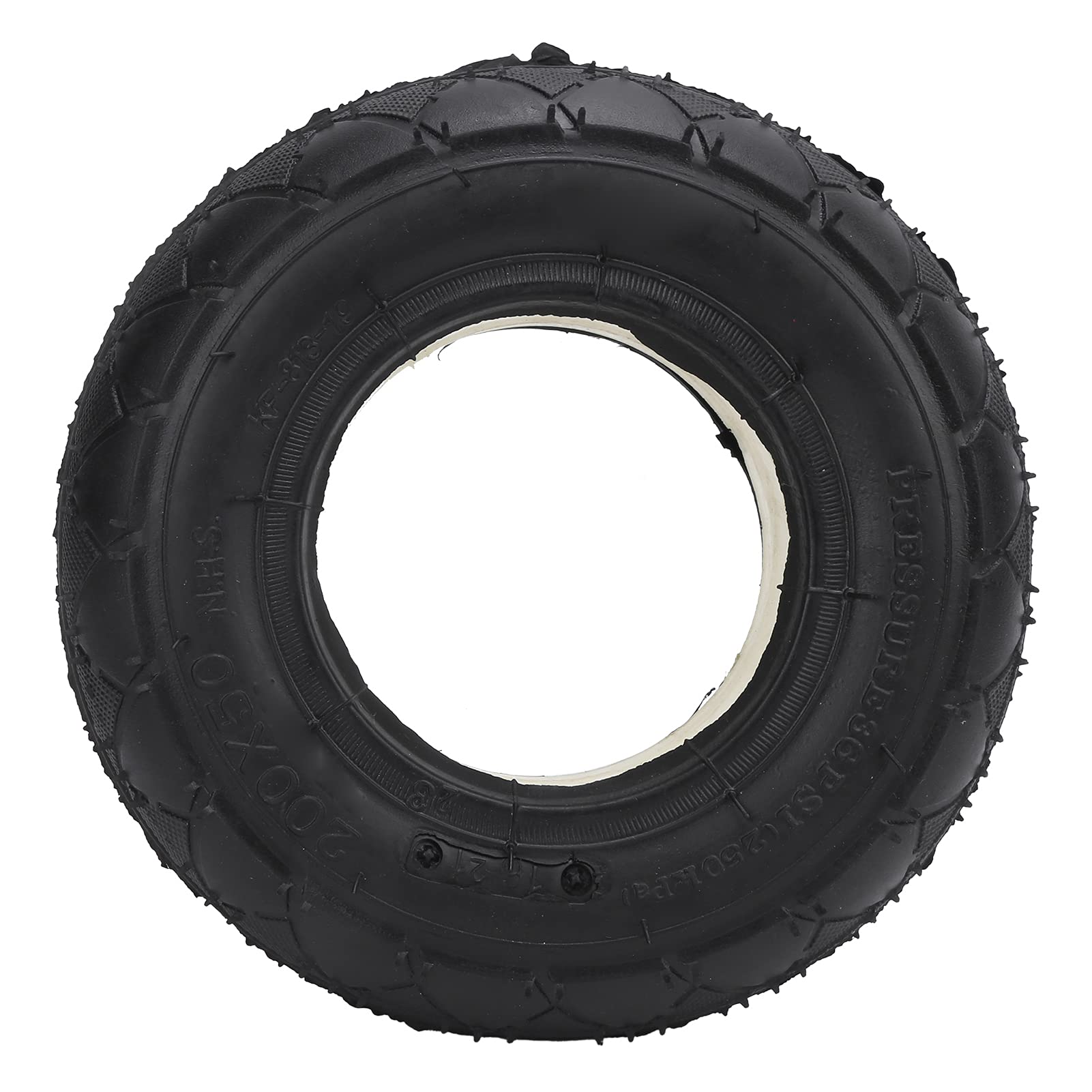 8 Inch Scooter Tire, 200 X 50 Solid Scooter Tire Electric Scooter Rubber Tires Tubeless Solid Tire Replacement Electric Scooter Accessories