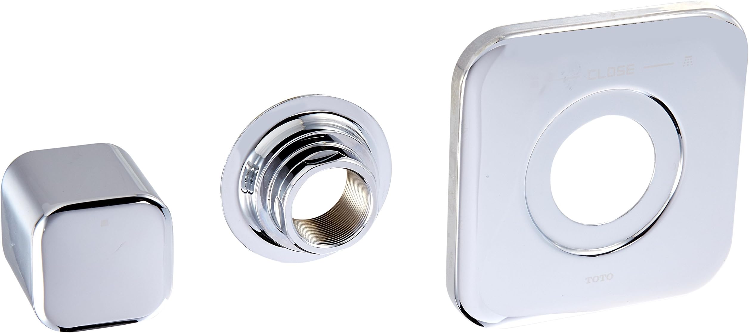 Toto TS630D2#CP Upton Two-Way Volume Control Trim, Polished Chrome