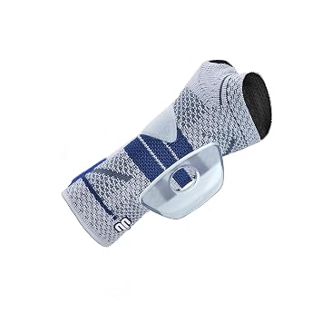 Bauerfeind - ManuTrain - Wrist Support - Relieves Strain and Stabilized During Movement - Left Wrist - Size 6 - Color Black