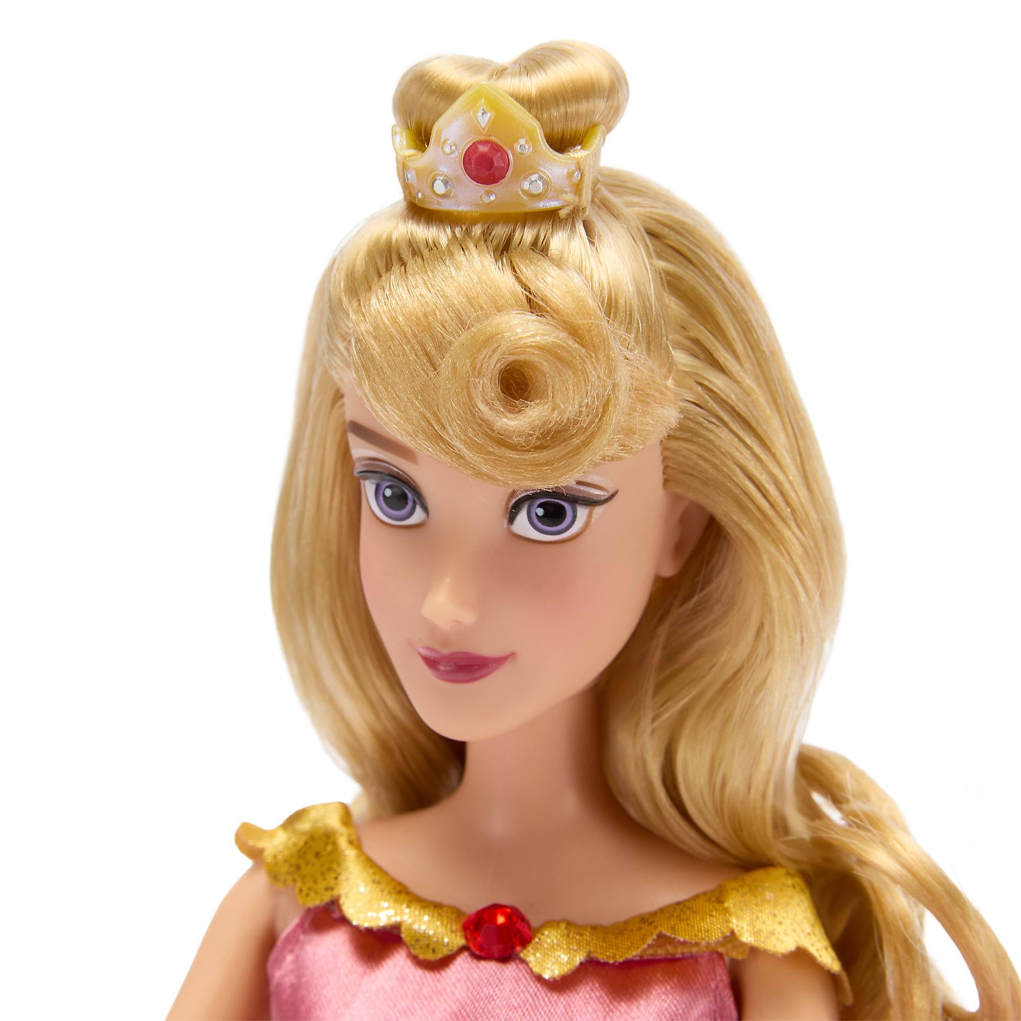 Disney Store Official Poupée Ballerine Aurore Princesses Disney, 30 cm/12", La Belle Au Bois Dormant, Collection poupées Ballerines, à partir de 3 Ans - 5