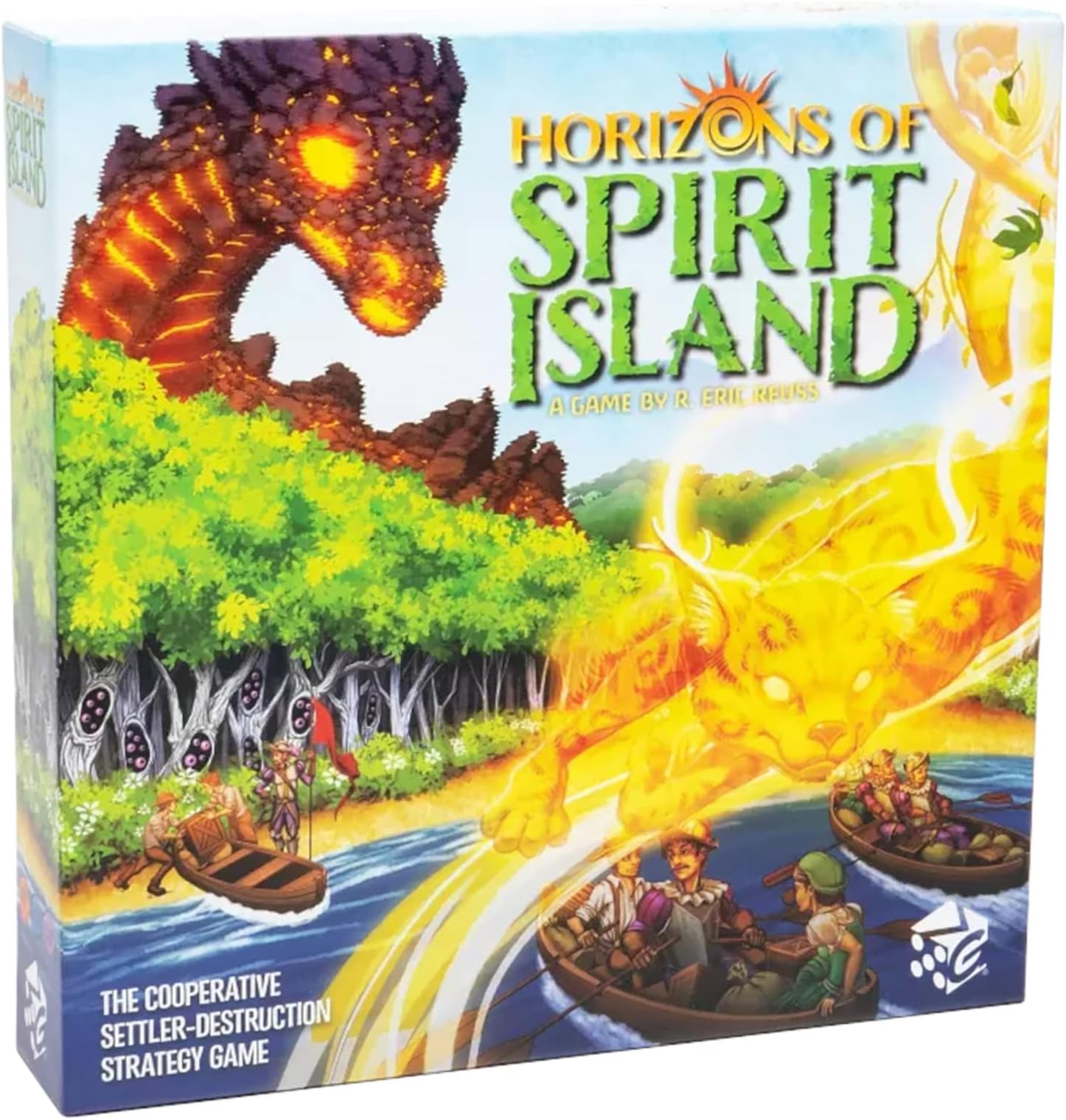 Horizons of Spirit Island | Cooperative Strategy Board Game | 1-3 Players